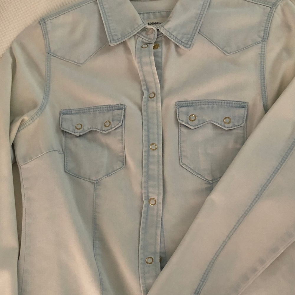 Denim shirt